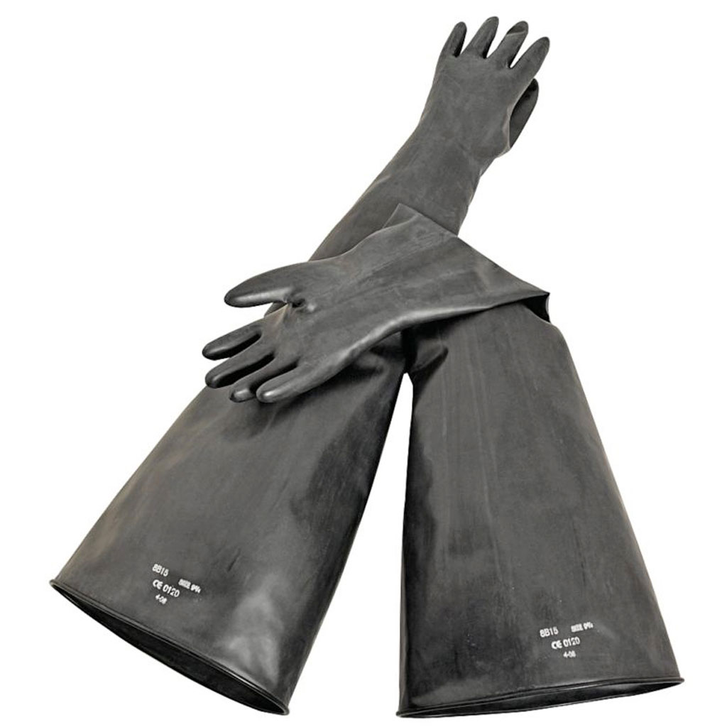 Glove Box Gloves/Butyl Dry Box Gloves-  Long 32″ Port Diameter