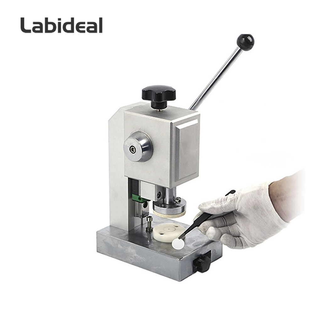 Precision Lab Coin Cell Disc Cutter with Optional 6-24mm Punching Die