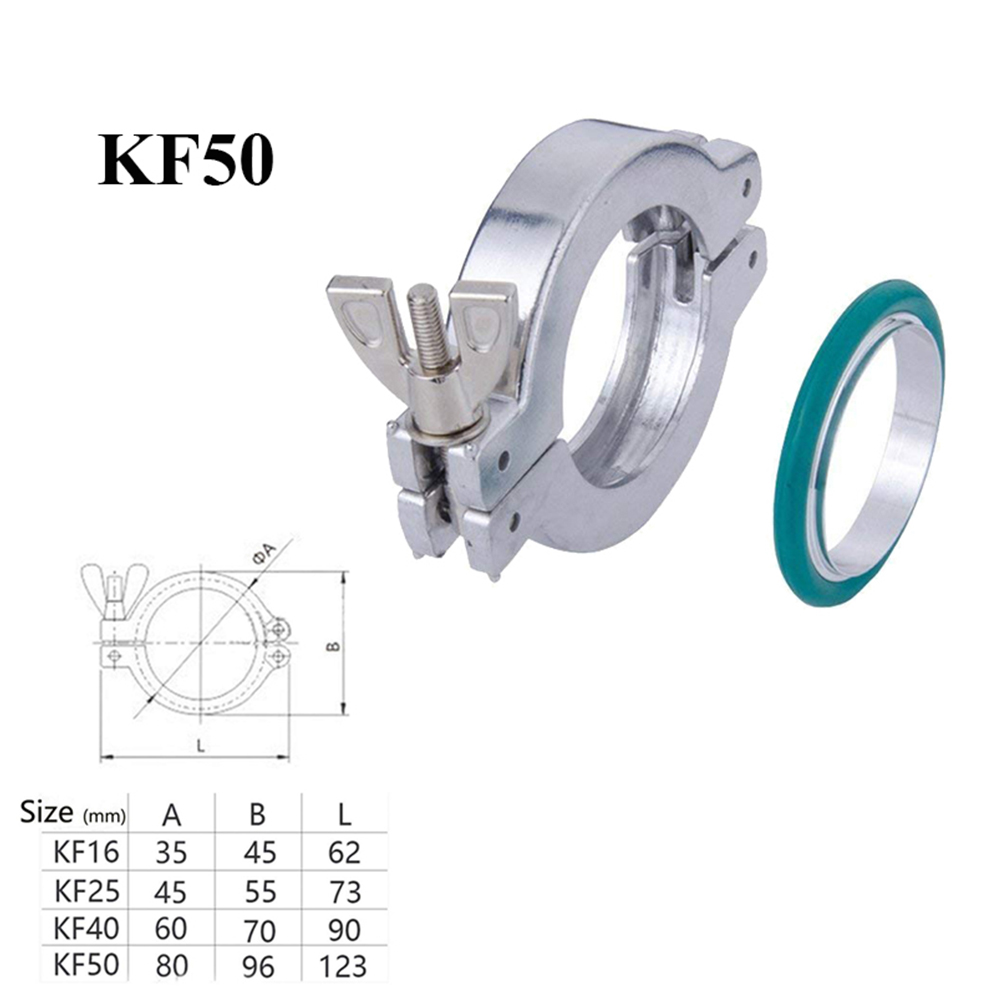 ISO Aluminum Centering Ring with O-ring – High Vac Depot
