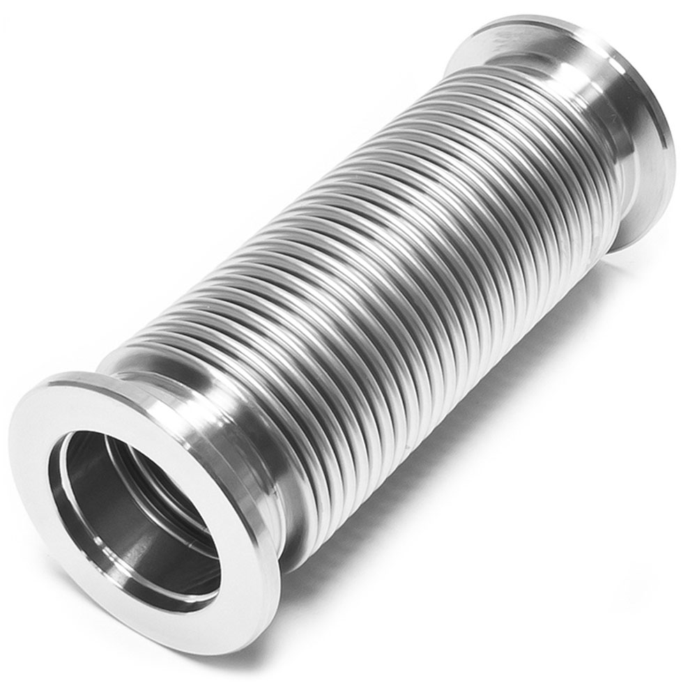 KF Bellows Hose, Flex Coupling, ISO-KF Flange Size, 304 Stainless Steel