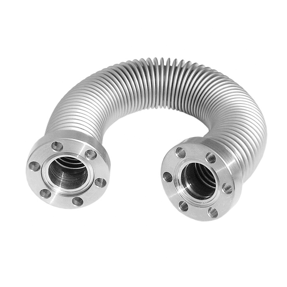 Conflat Flange (CF) Flexible Coupling, CF100, 30 inch,750mm, 304 SS, Stainless Steel Fittings