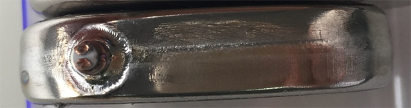 laser weld quality in vacuum condition
