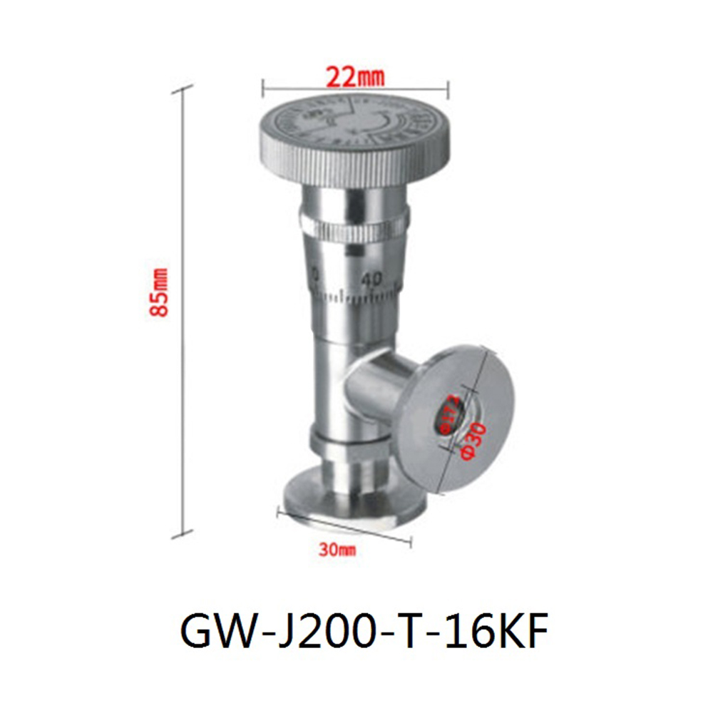 High Vacuum Fine Tuning Valve GW-J200-T/16KF